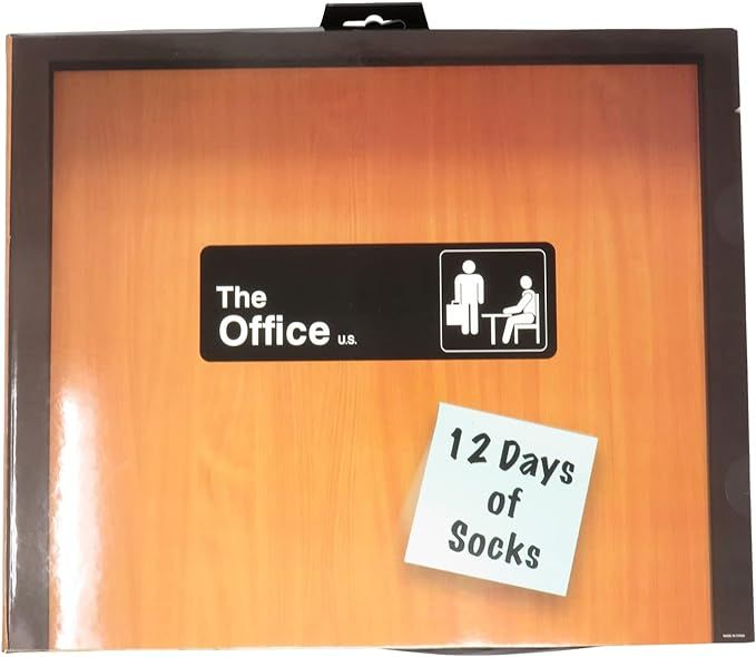 The Office 12 Days Of Socks Advent Calendar Set (Mens 6-12) | Amazon (US)