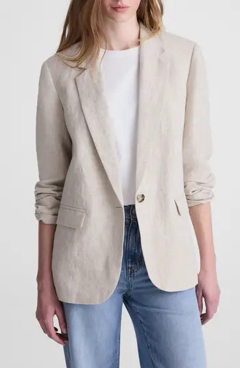 The Mercer Linen Relaxed Blazer | Nordstrom