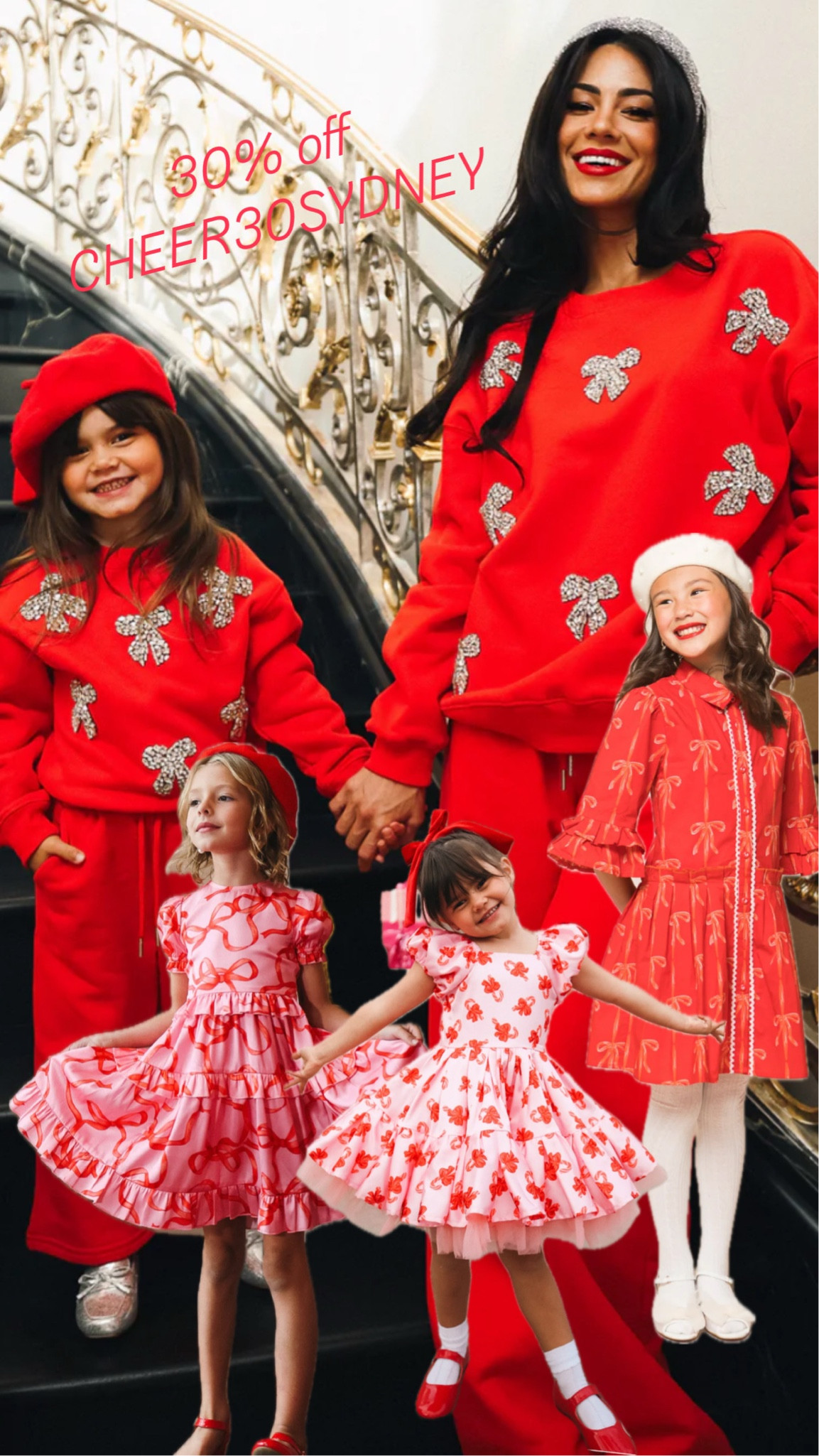 30% off site wide! Use my code CHEER30SYDNEY

Matching for the entire family during the Holidays  

#LTKGiftGuide #LTKHoliday #LTKSeasonal