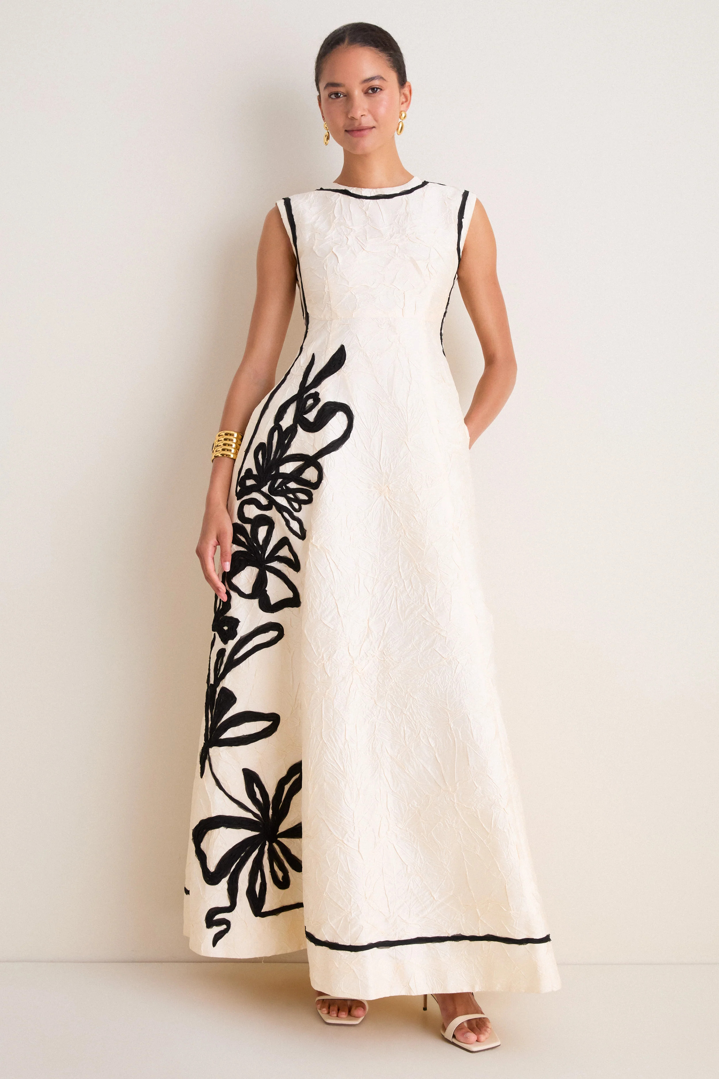 Ivory Celestia Maxi Dress | Tuckernuck (US)