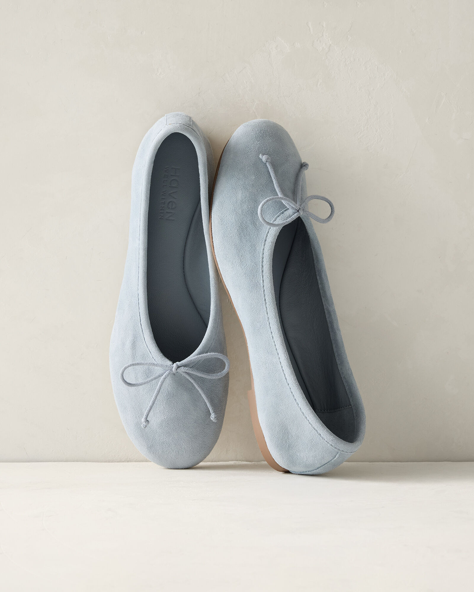 Suede Ballet Flats | Haven Well Within