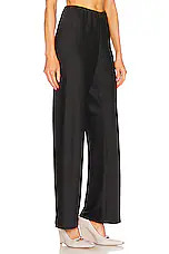 Vince Fluid Bias Pant in Black. - size M | Revolve Clothing (Global)
