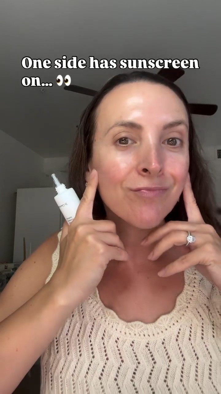 I’ve tried a lot of sunscreens over the years, and one thing that always disappoints me is when they leave my skin looking dull or feeling heavy.

What surprised me about the @dr.ceuracle_global Hyal Reyouth Moist Sun was how much it enhanced my skin while still giving me the daily sun protection I need. The finish is lightweight, hydrating, and gives my skin that healthy, dewy glow I love.

I even brought it down onto my neck and décolleté because the glow was too pretty to keep just on my face. ✨

Do you prefer a natural finish or a glowy finish when it comes to sunscreen?

#LTKBeauty #LTKOver40 #LTKselfcare