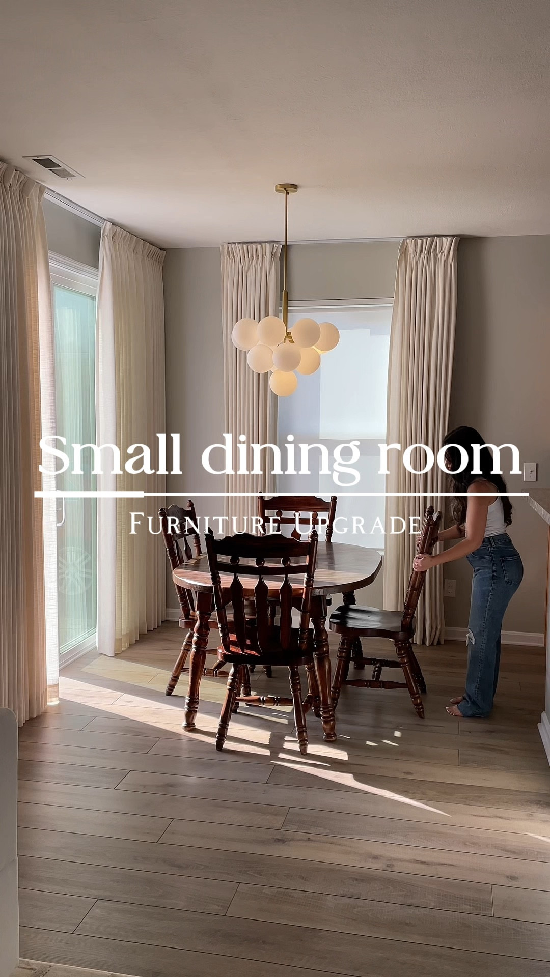 Small dining room upgrade