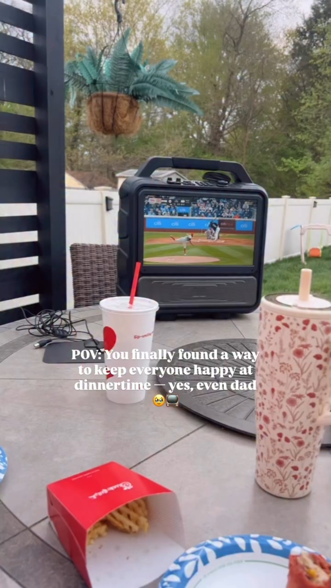 Summer nights like this 🥹⚾️
Dinner outside, the Phillies game on, and no one fighting over the remote 😂 The Monster Portable TV made it all possible — no outlets, no stress, just grab it and go 🙌🏻

If you’ve been thinking about getting one, this is your sign 🖥️👇🏻
Comment “TV” and I’ll send you the link!

Shop my @shop.ltk or @amazon storefront for all the latest finds ! If the link doesn’t come thru — try adding me as a friend ! 

👉🏻& Tap FOLLOW for more life hacks 🤗

#familymoments #pationights #portabletv #philliesgame #momofthree #outdoorliving
#diy #diyhome #mom #momlife #hottub #summernights #summermusthaves #fall #fallmusthaves #amazon #tailgate #footballseason #baseballseason #amazonfinds #amazonmusthaves @amazon #amazonaffiliate #amazonspringdeals
