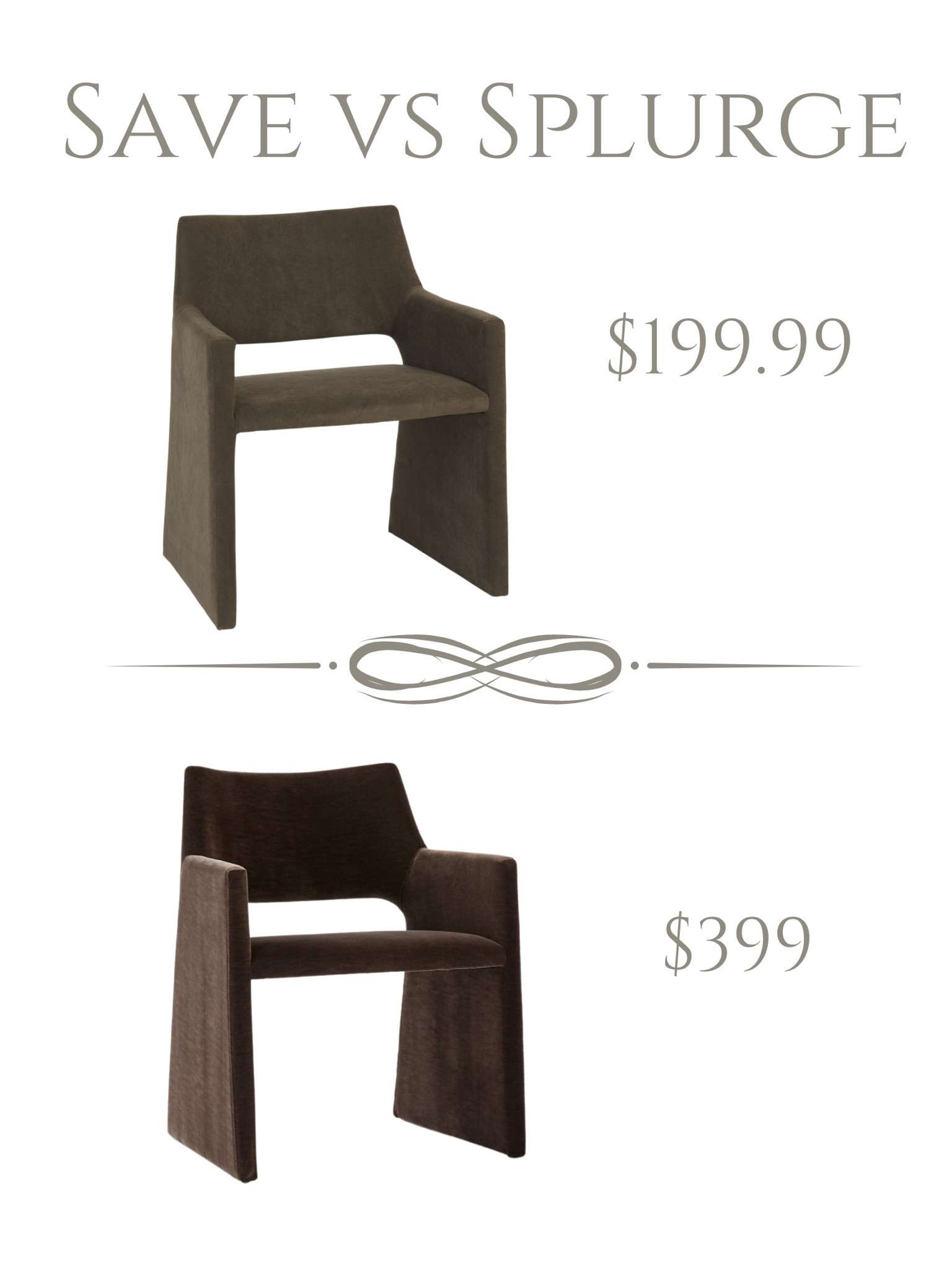 I’ve only wanted these chairs for forever, but the price held me back. But look what I found!!!  Look for less. 🙌🏻  Run don’t walk before they sell out!




Crate and barrel, CB2, foley mink dining chair, TJ Maxx 

#LTKHome
