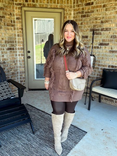 Use code 30OFT1RX to save 30% on this sweater (expires 11/24)

Sweater size xl tts
Leggings size xl tts
Boots (linking similar) 

#LTKstyletip #LTKunder50 #LTKcurves