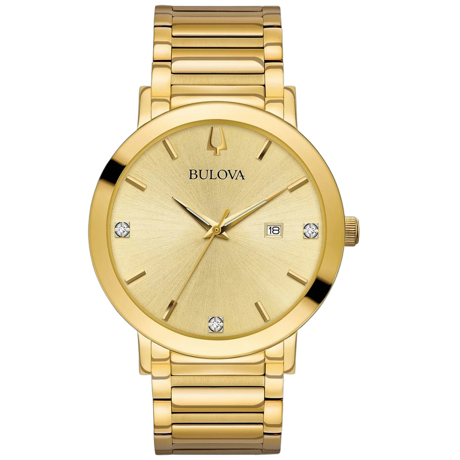 Bulova Diamond Gold Watch — Gold | Italist Inc.