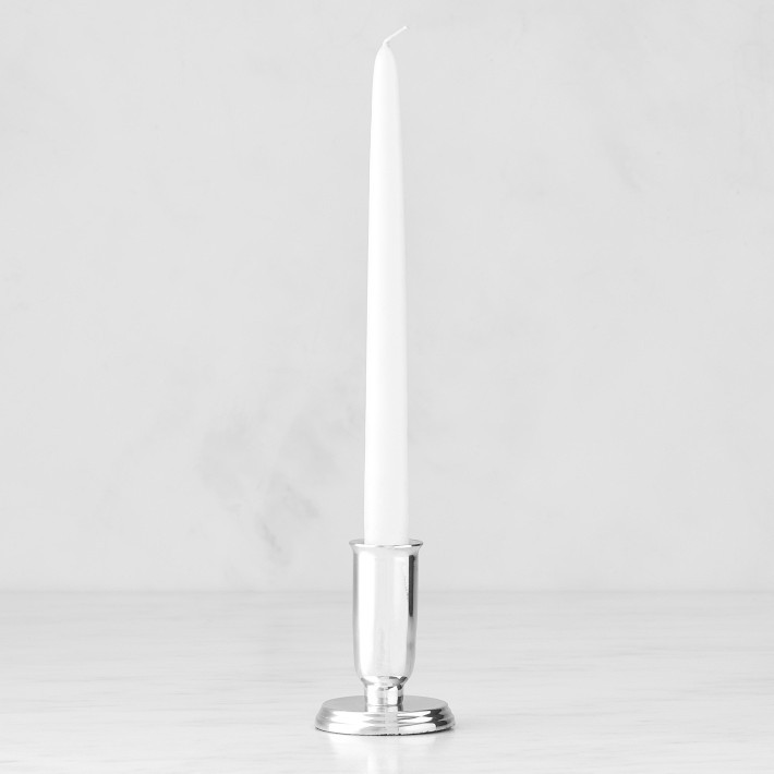 Heirloom Silver Taper Holder | Williams-Sonoma