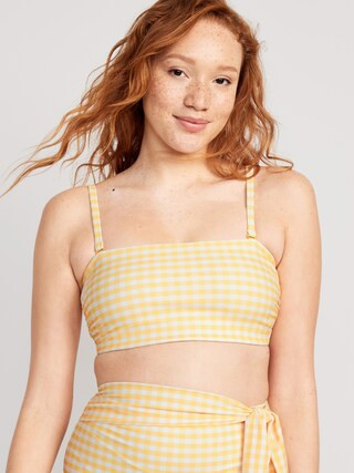 Matching Bandeau Bikini Swim Top for Women | Old Navy (US)