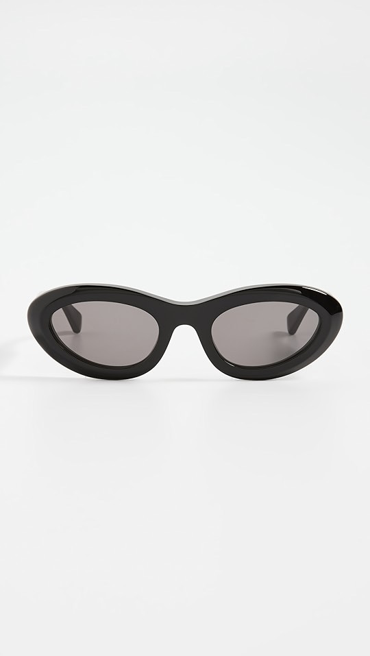 Bottega Veneta New Entry Oval Sunglasses | SHOPBOP | Shopbop