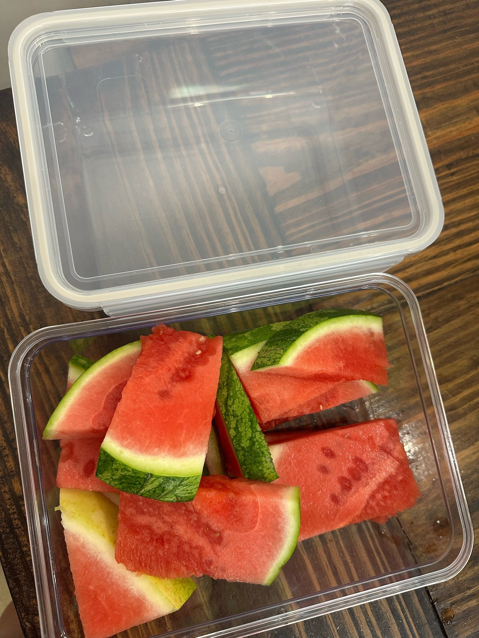 One of my fave food storage containers. Works well for storing watermelon. pro tip, just get two!

#LTKmomlife #LTKHome
