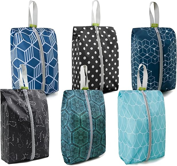 BeeGreen Shoe Organizer Shoe Bags For Travel with Zipper Closure, Shoe Storage Organizer with Han... | Amazon (US)