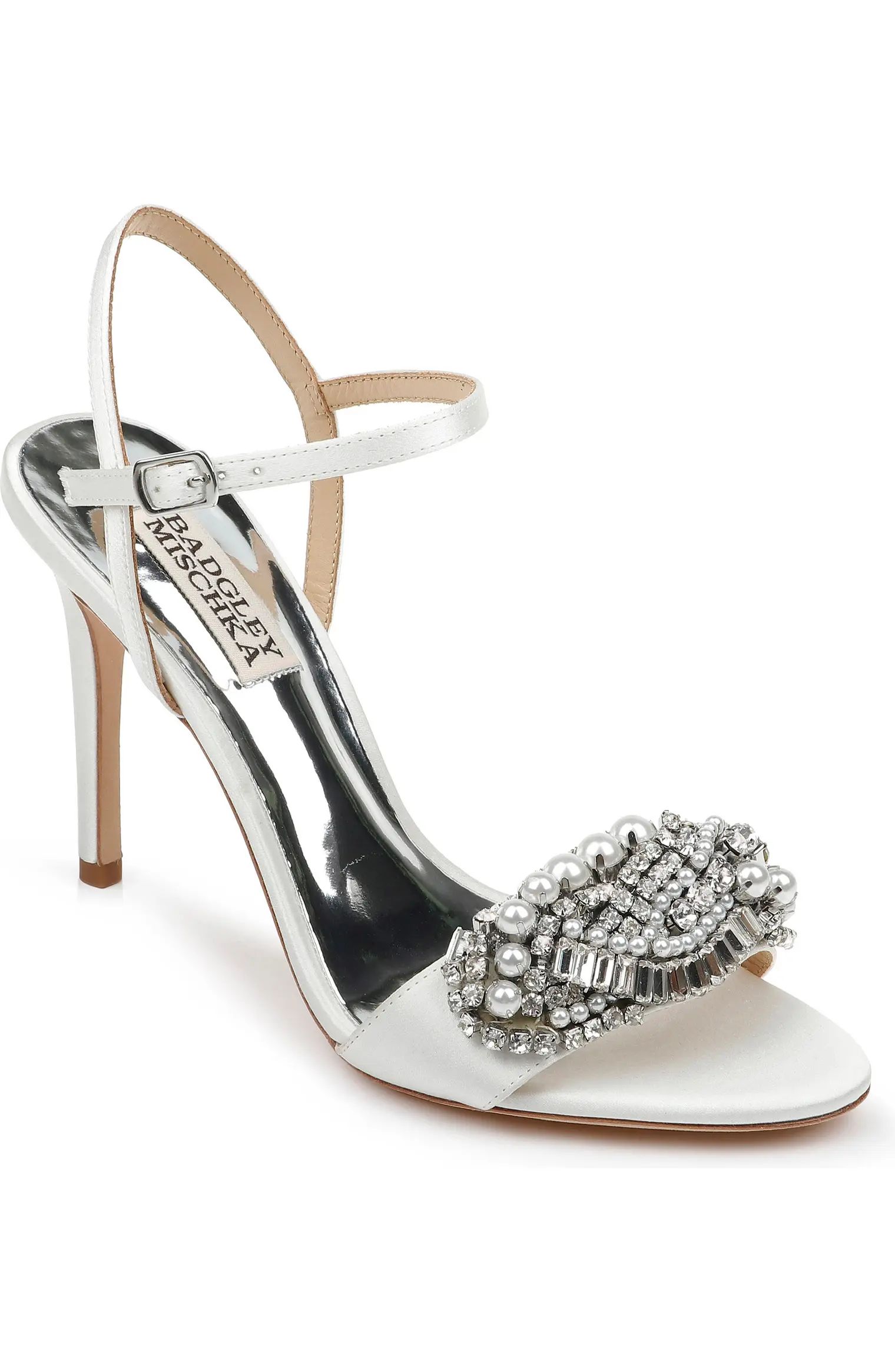 Badgley Mischka Odelia Crystal Embellished Sandal | Nordstrom
