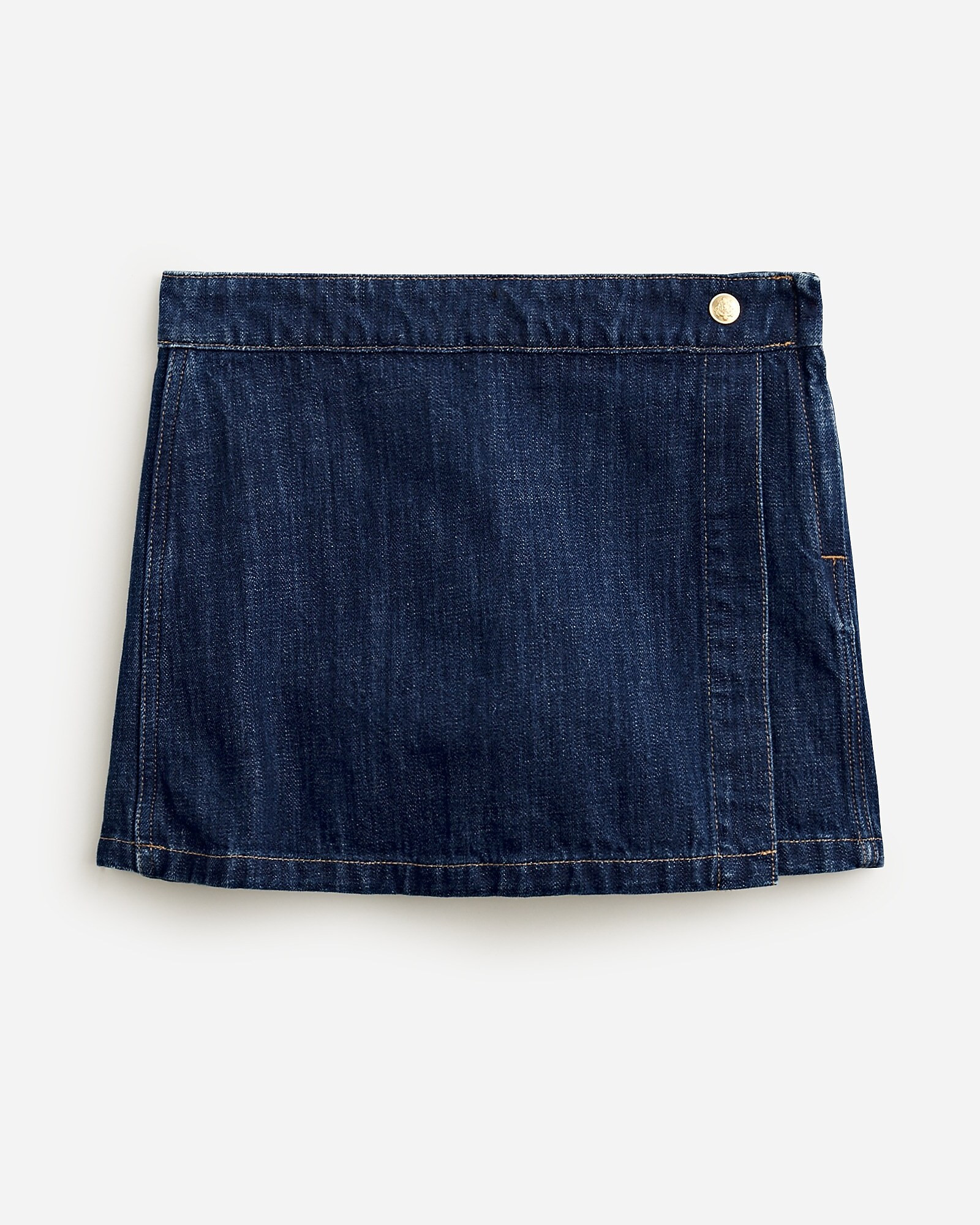 Denim skort in Rinse wash | J. Crew US