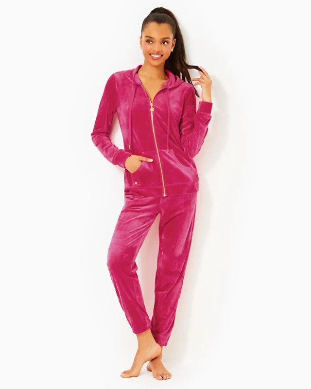 28" Mallie Velour Pant | Lilly Pulitzer | Lilly Pulitzer