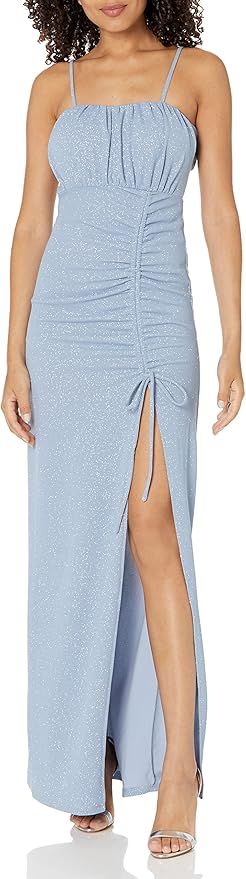 Speechless Women's Sleeveless Maxi Shirred Dress | Amazon (US)