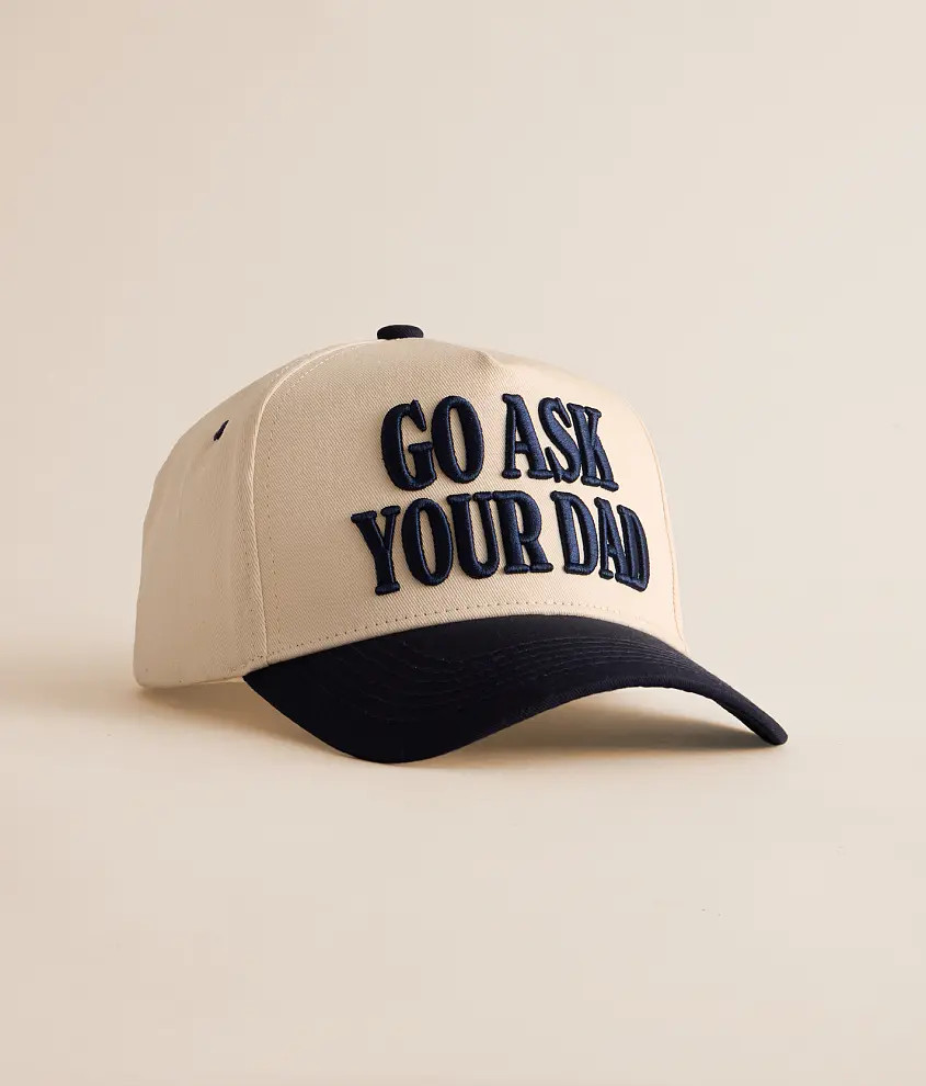 Cream Navy Go Ask Your Dad Hat | Buckle