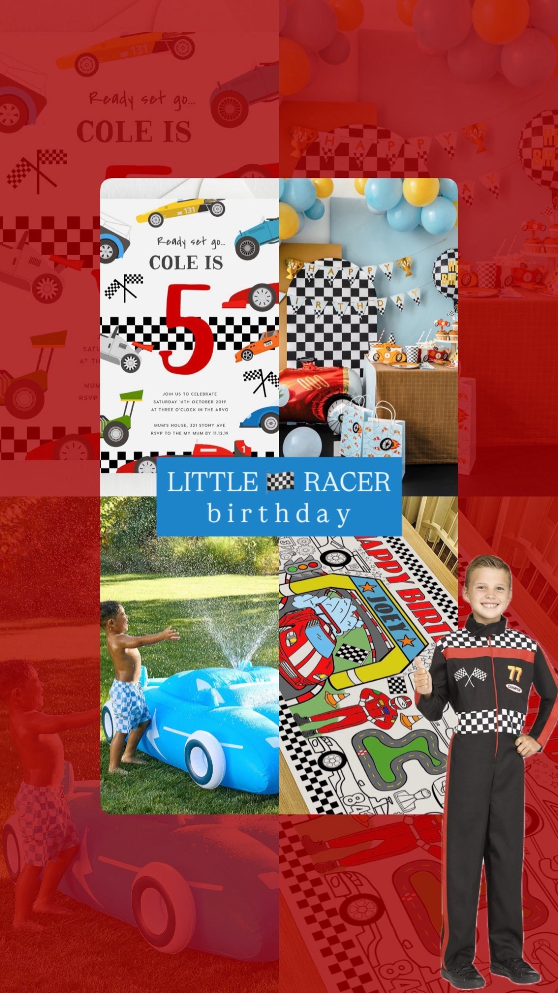 Little Racer Race Car Birthday Party Theme 🏁 #LTKParty

#LTKKids