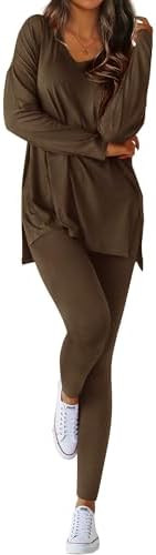 BTFBM Two Piece Sets For Women Fall Fashion 2025 Casual Lounge Matching Set Airport Travel Outfit... | Amazon (US)