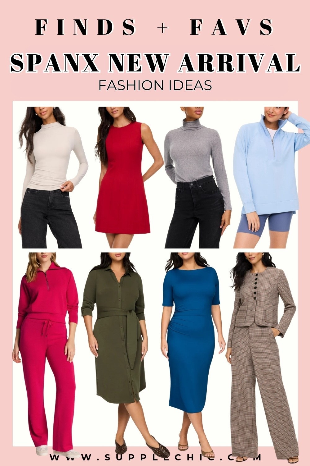 Finding pieces that work for busy days and special plans makes building a wardrobe so much easier. These SPANX arrivals bring comfort, structure, and effortless style together. SPANX New Arrivals SPANX Fashion Finds SPANX Outfit Ideas Fall Fashion Ideas Fall Outfit Inspiration Fall Wardrobe Essentials Comfortable Chic Outfits Everyday Outfit Ideas Capsule Wardrobe Pieces Elevated Basics Women’s Fall Fashion

#LTKootd #LTKSeasonal #LTKMidsize