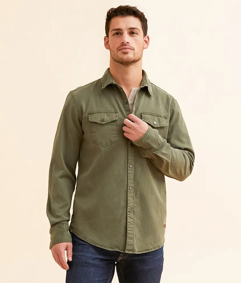 Washed Athletic Stretch Shirt | Buckle