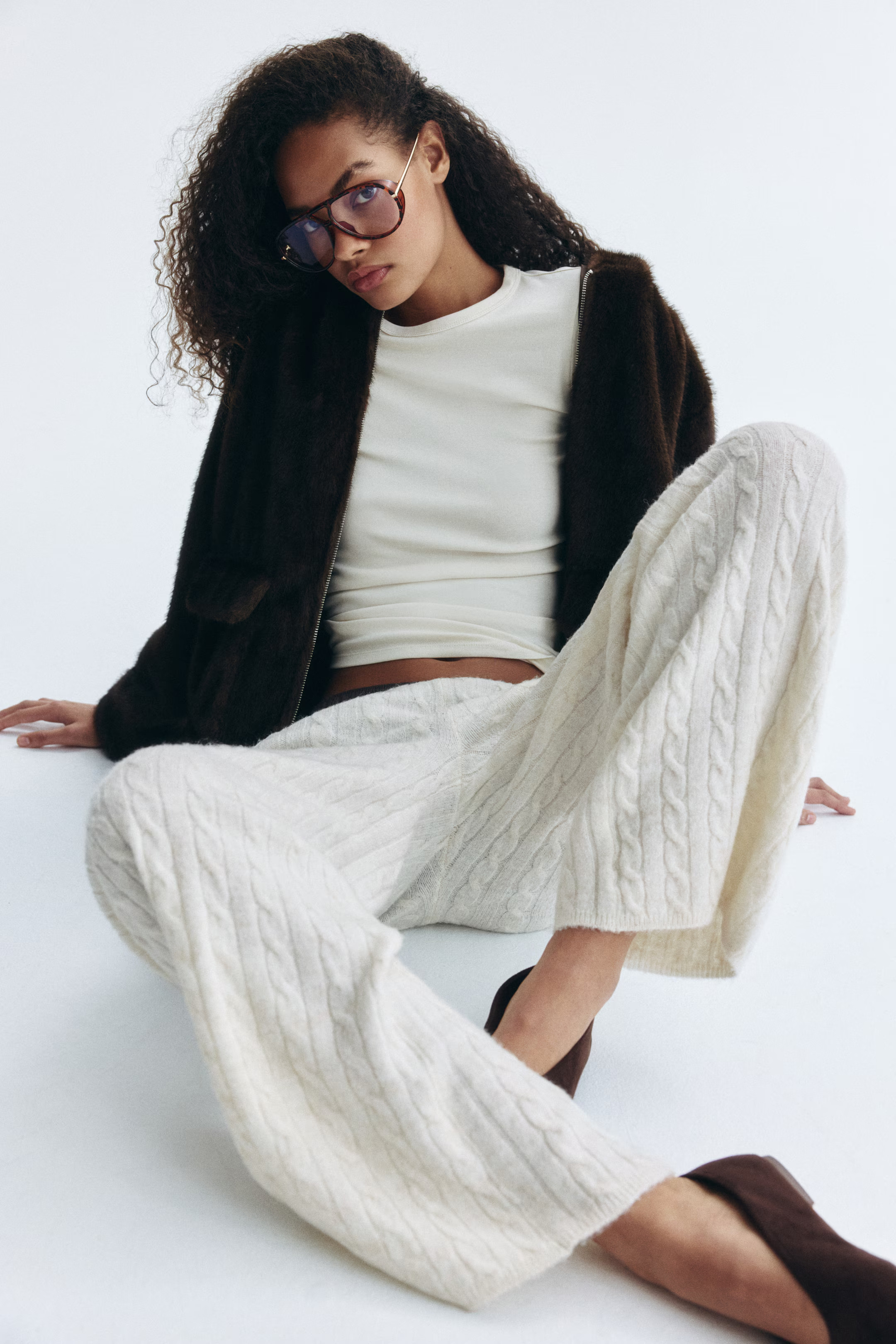 Cable-Knit Pants | H&M (US + CA)