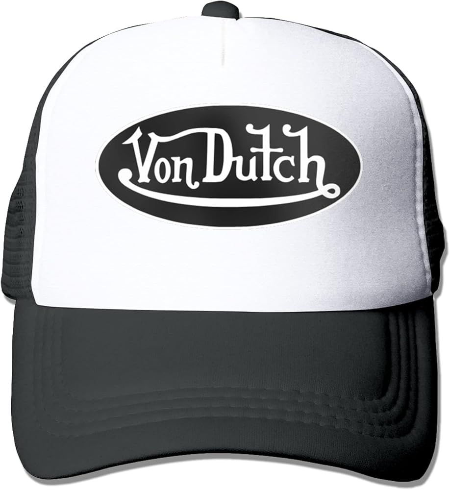 Von D-utch Adjustable Mesh Cap Retro Classic Sports Adult Trucker Cap Mesh Cap Baseball Trucker C... | Amazon (US)