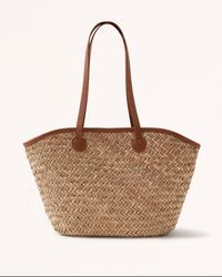 Women's Beach Tote Bag | Women's Accessories | Abercrombie.com | Abercrombie & Fitch (US)
