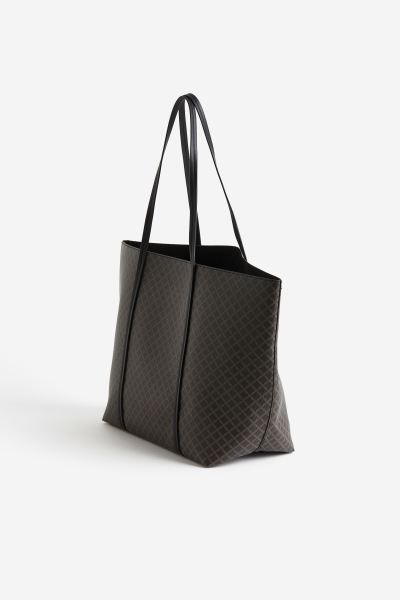 Shopper - Brown/patterned - Ladies | H&M US | H&M (US + CA)