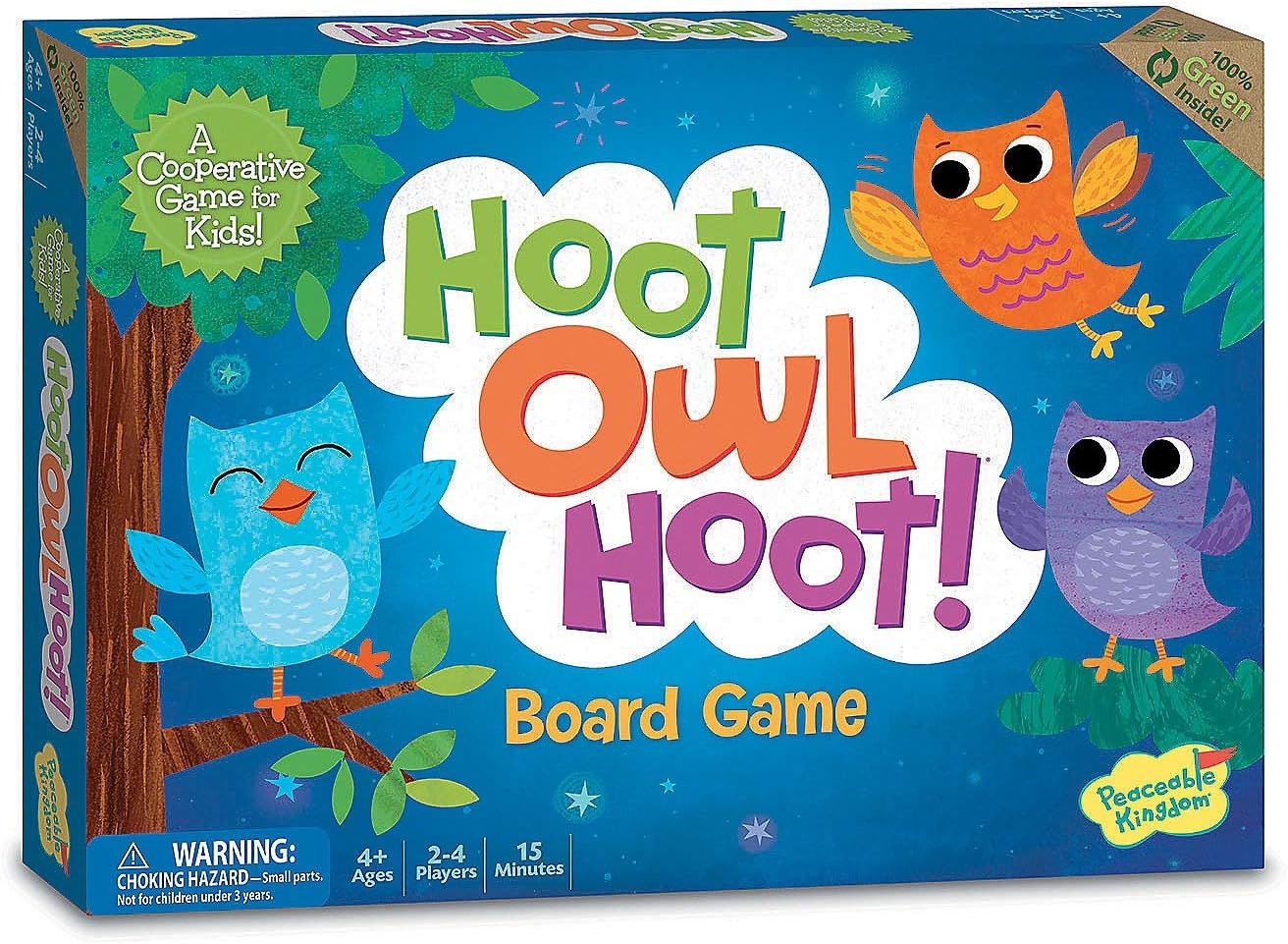 Peaceable Kingdom Hoot Owl Hoot - Cooperative Matching Game For Kids | Amazon (US)