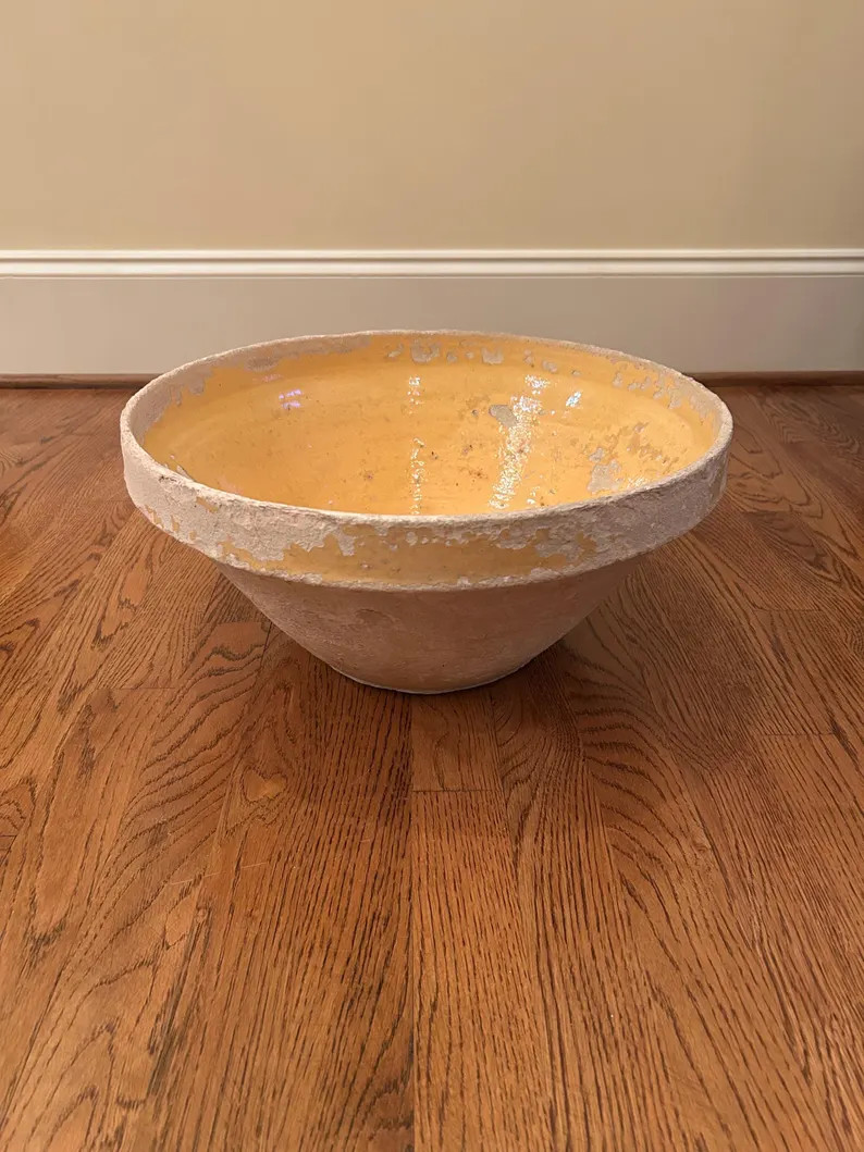 Vintage Large Confit Bowl France - Etsy | Etsy (Global)