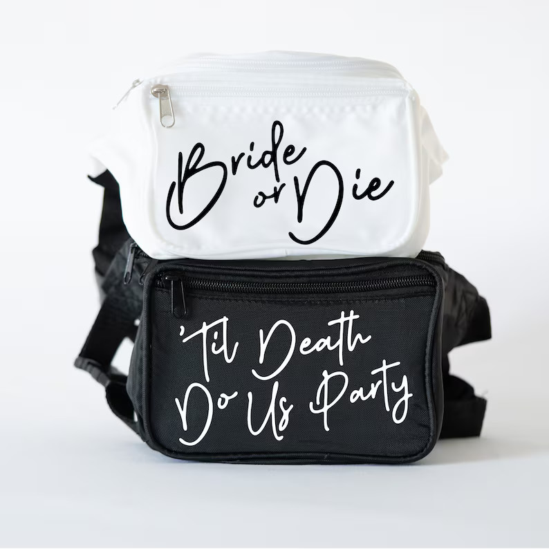 Bride or Die Bachelorette Party Fanny Packs Bachelorette - Etsy | Etsy (US)