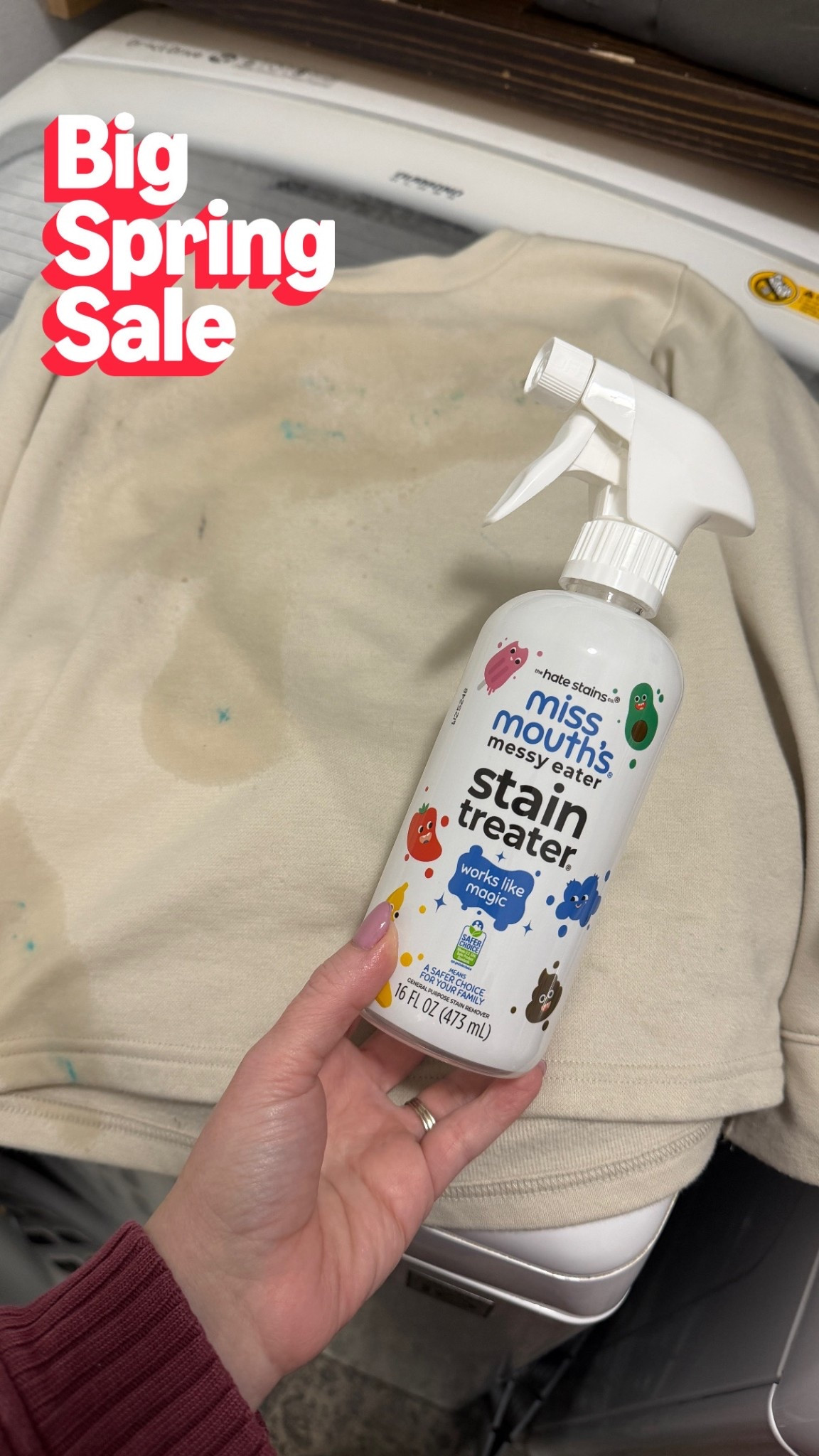 The best stain remover out there, hands down. If you have kids, you need this! 30% off right now.


#LTKBaby #LTKSaleAlert #LTKKids