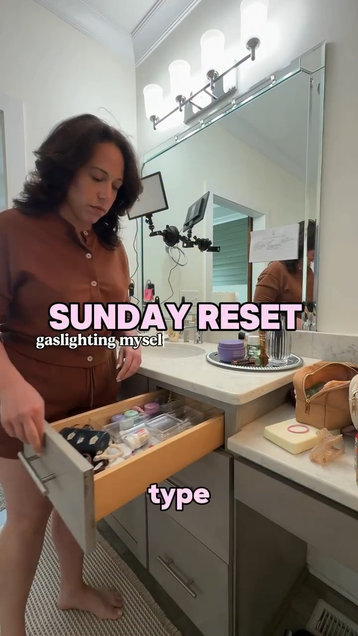 Sunday Reset: organize my bathroom drawers with me! 

Everything I shared on my @amazonlive this week! Having these drawers organized has REALLLLLY helped my mood and anxiety recently! 

We love that everything has a home 👏🏻 

#LTKBeauty #LTKvlog #LTKHome