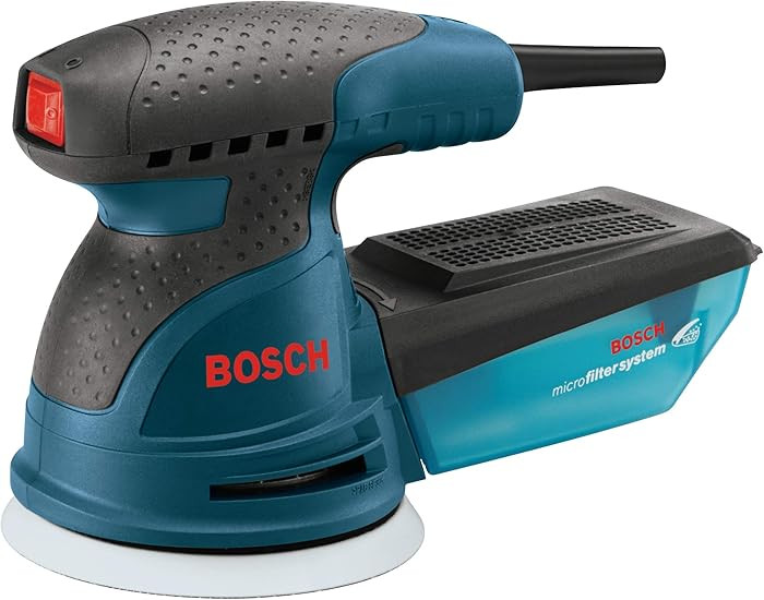 BOSCH ROS20VSC Palm Sander 2.5 Amp 5 in. Corded Variable Speed Random Orbital Sander/Polisher Kit... | Amazon (CA)