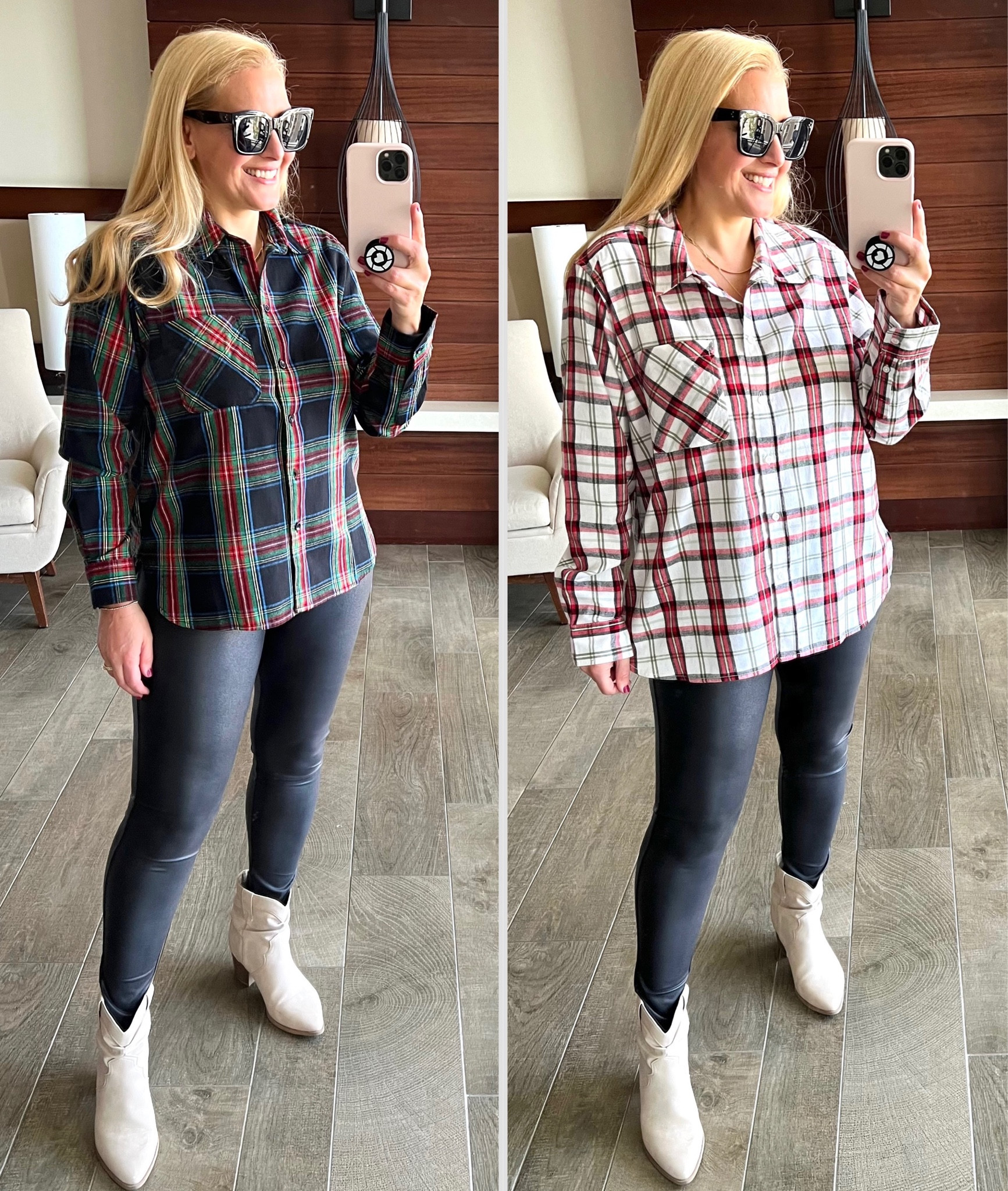 Time and Tru Women's Buffalo Plaid … curated on LTK