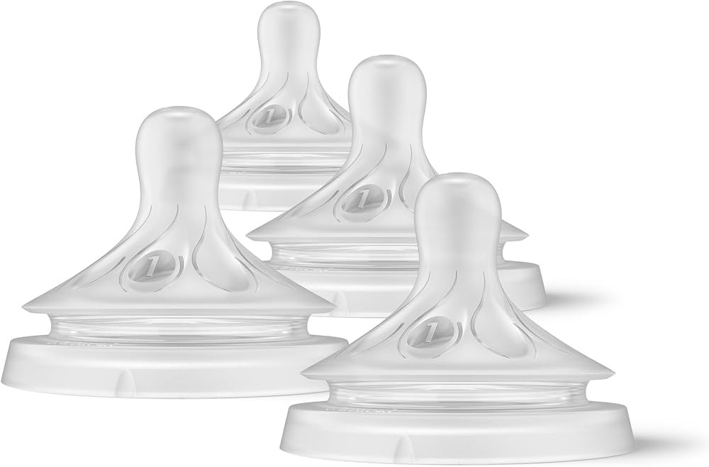 Philips Avent Natural Response Nipple Flow 1, 4 pack, SCY961/04 | Amazon (CA)