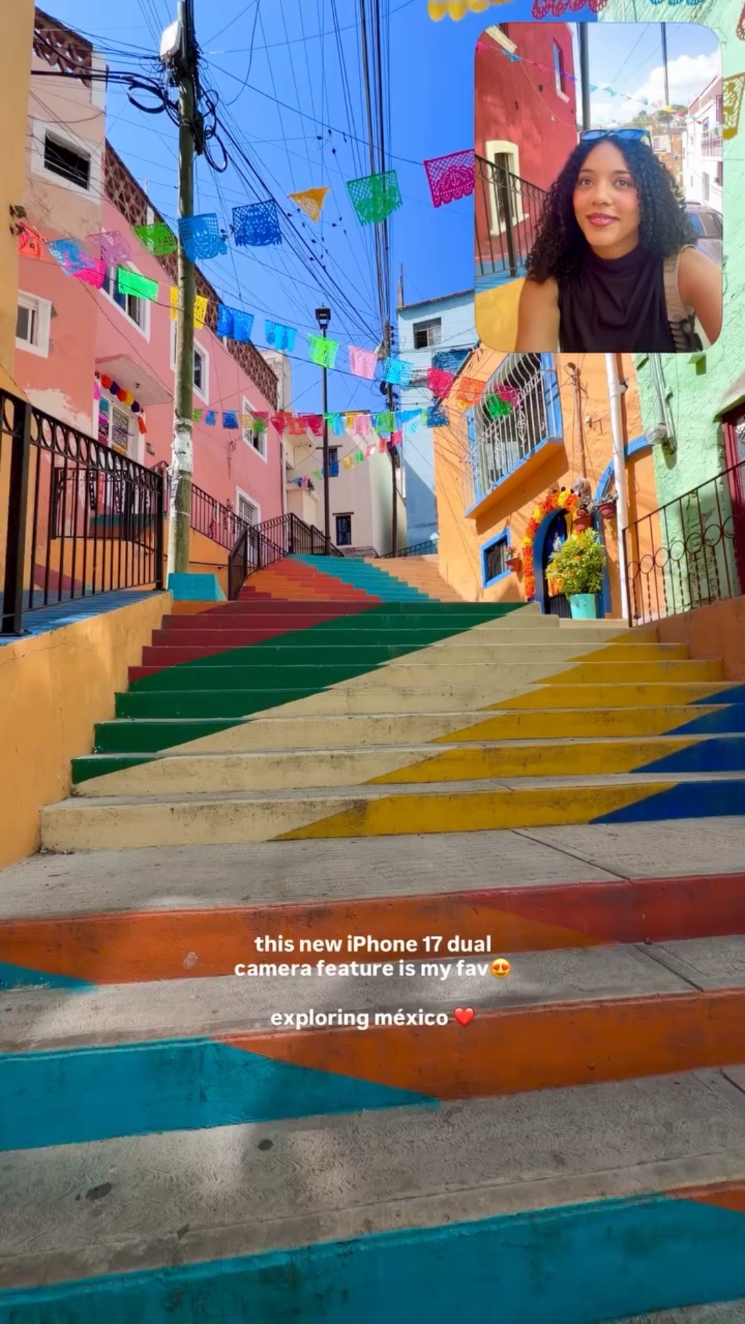 feels like we’re on FaceTime lol

#guanajuato_mx #guanajuato #guanajuatocapital #guanajuatomexico #solotraveling #solotravels #solotravel #solotraveldiaries #solofemaletraveler #solofemaletravel #solotravelwoman #iphone17 #iphone17pro #iphone17promax #iphone17camera