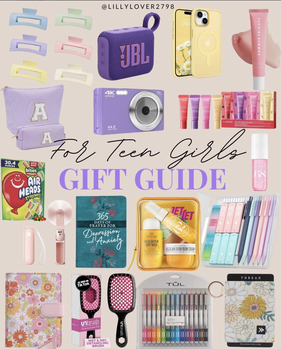 Gift Guide for Teens 

Great gifts and stocking stuffer ideas for that hard to buy for teen girl in your life. I have 3 of them in my house and these are all the things they are loving right now and a couple of things I am surprising them with in their stockings this year. 

#LTKU #LTKFindsUnder100 #LTKFindsUnder50 #LTKBeauty #LTKTravel 

stocking stuffer, gift for teens, gift for teen girl, gift ideas, college students, gift, Christmas gift, stocking ideas, gift guide, holiday gift, stocking, gift for girls, 

#LTKGiftGuide #LTKSaleAlert #LTKHoliday