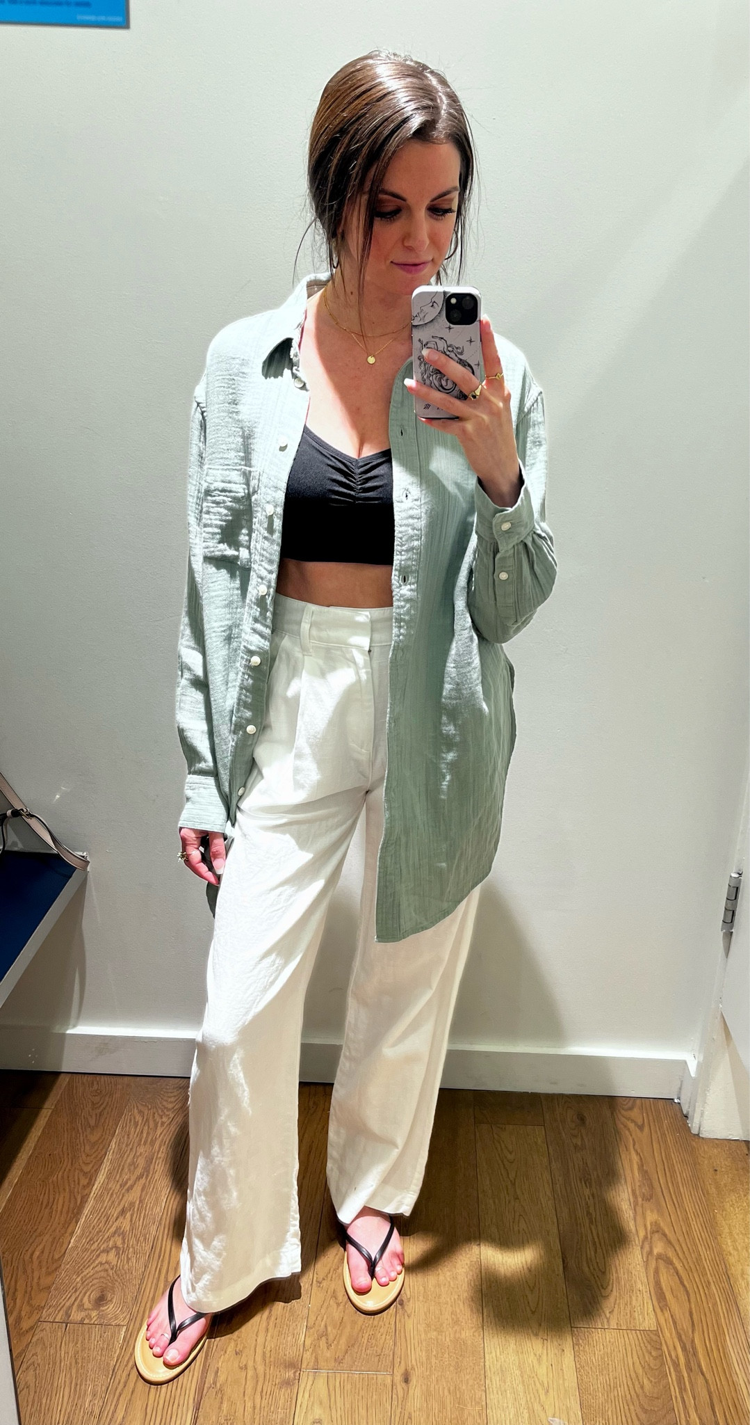 Feelin the coastal vibes with this breezy outfit. Wearing an XS top and 00 pants 

#gap #womensfashion #summerstyles 

#LTKSeasonal #LTKstyletip #LTKFind