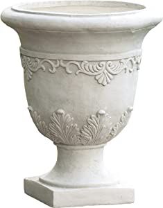 Christopher Knight Home Antique Moroccan Urn Planter, 20", White | Amazon (US)