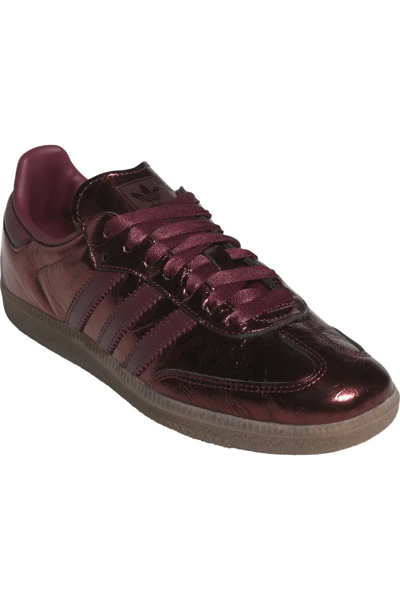 adidas Samba OG Sneaker in Pink Spark/Shadow Red/Gum5 at Nordstrom, Size 9.5 | Nordstrom