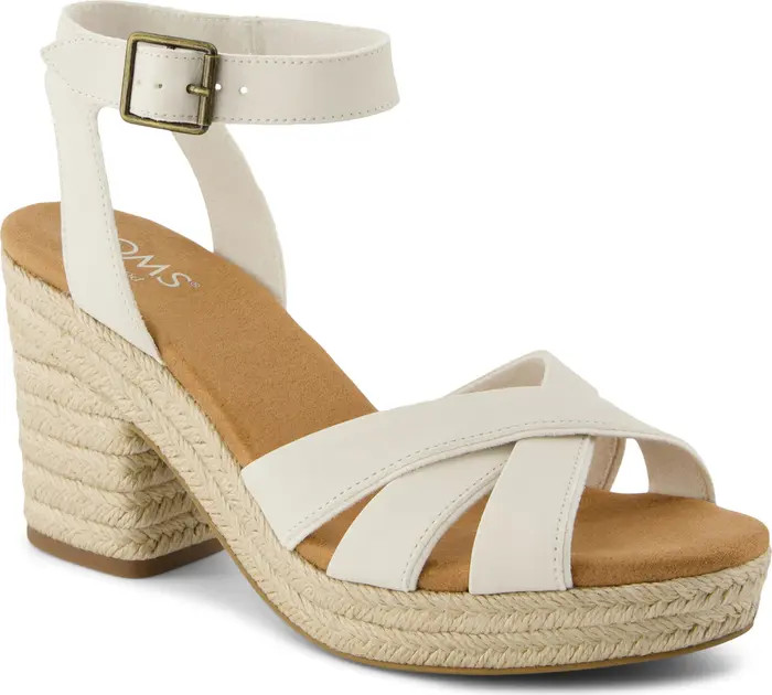 TOMS Majorca Ankle Strap Platform Sandal (Women) | Nordstromrack | Nordstrom Rack