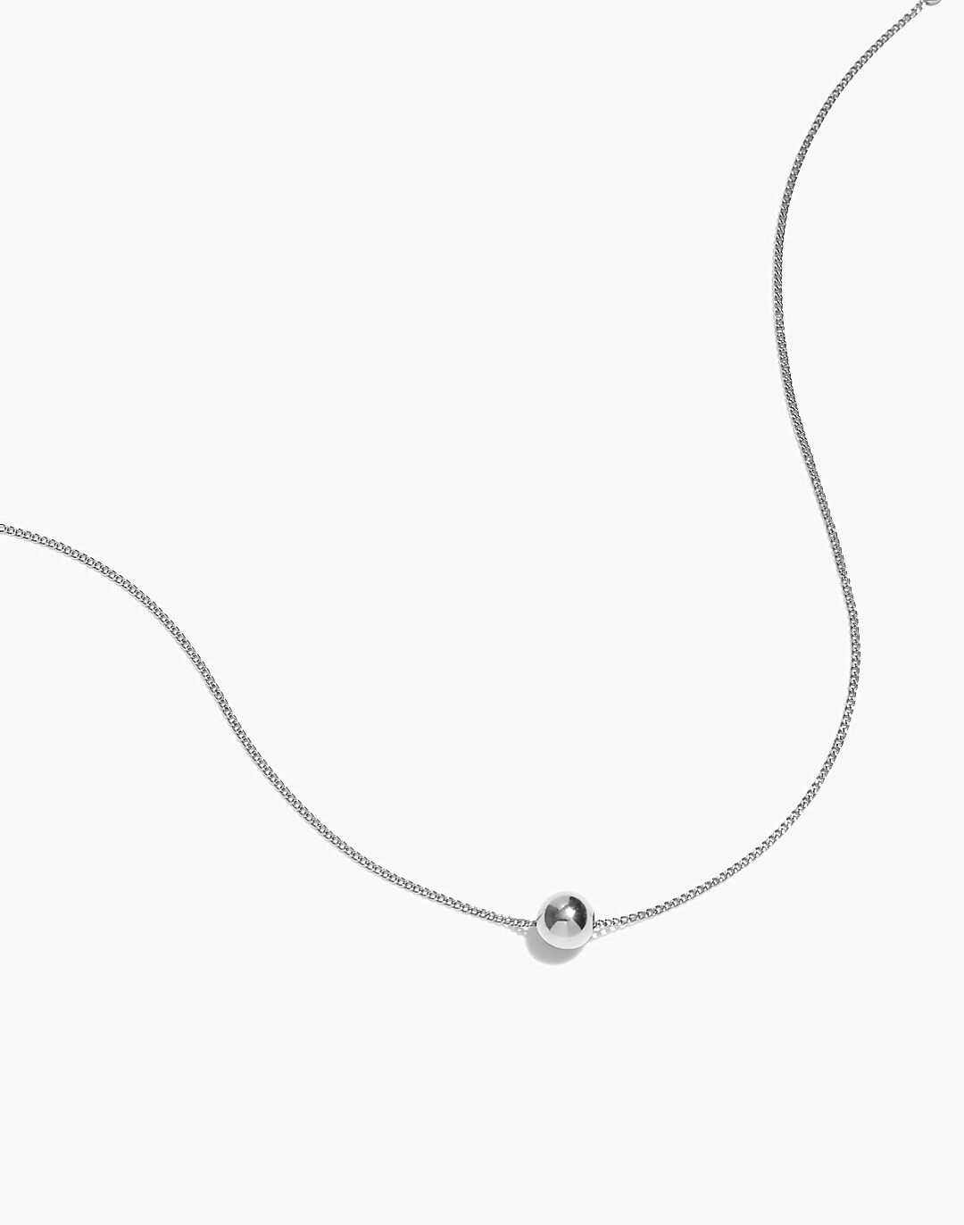 NASHIRA ARNÓ Sterling Silver Saturn Necklace | Madewell
