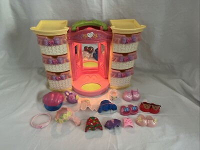 Fisher Price Snap N Style Fashion Wardrobe Light Up Closet 14 Accessories 2006 | eBay US