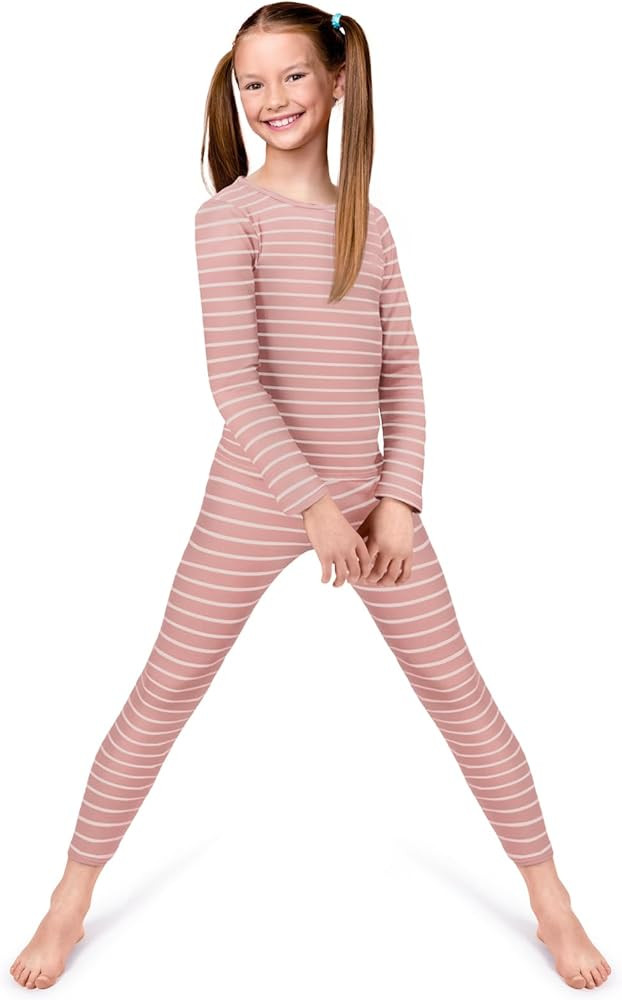 Rocky Thermal Underwear for Girls, Long Johns Fleece Lined Set, Shirt & Pants, Base Layer w/Leggi... | Amazon (US)