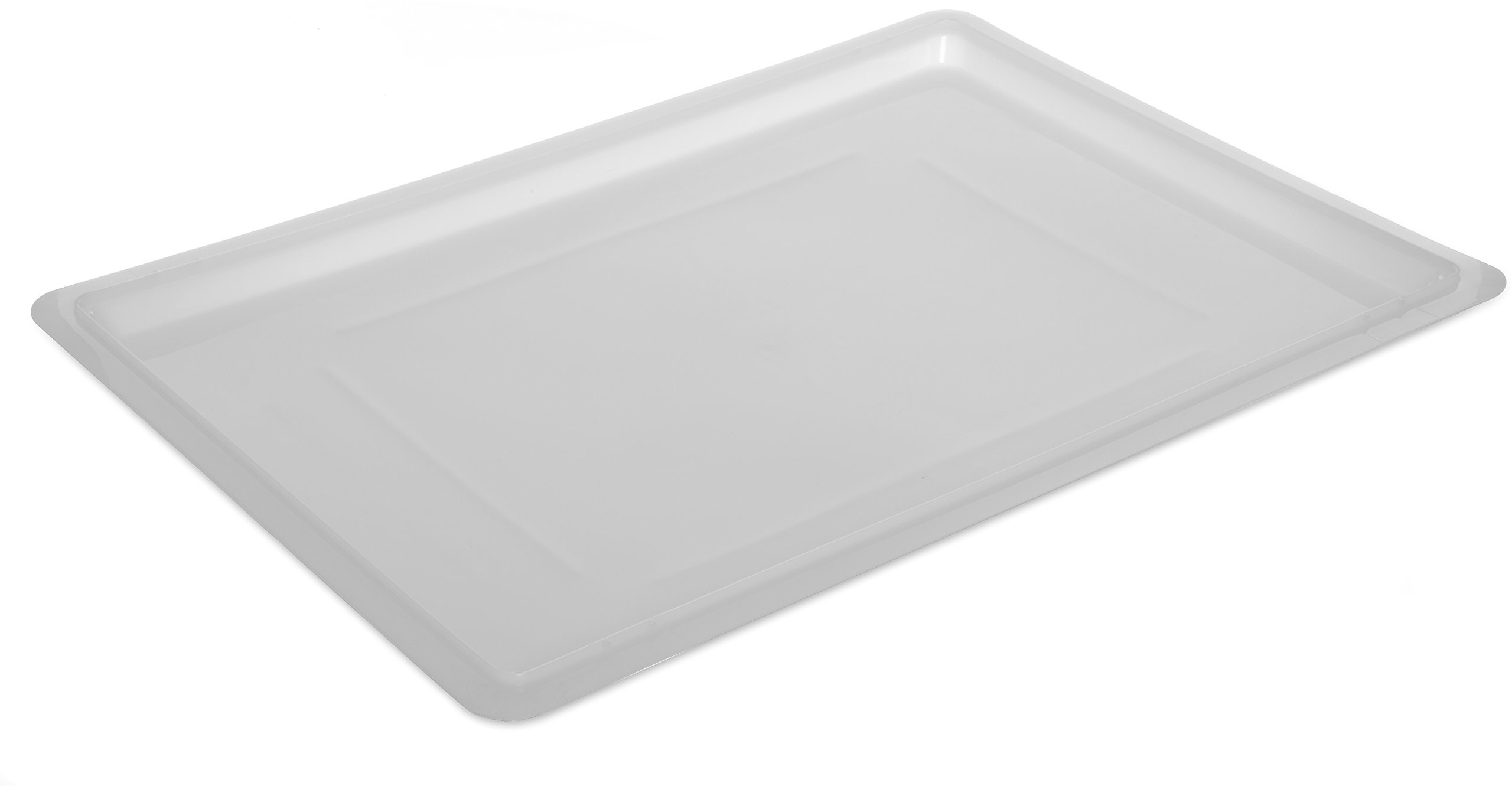 Carlisle FoodService Products Storplus Food Storage Container Lid with Stackable Design for Catering, Buffets, Restaurants, Polyethylene (Pe), 26 x 18 Inches, White | Amazon (US)