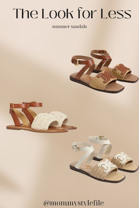A great alternative to the Celine Lympia sandals!! The perfect summer sandals!

#LTKshoecrush #LTKsalealert #LTKSeasonal