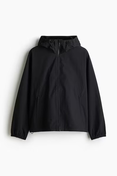 H & M - Regular Fit Windbreaker - Black | H&M (UK, MY, IN, SG, PH, TW, HK)